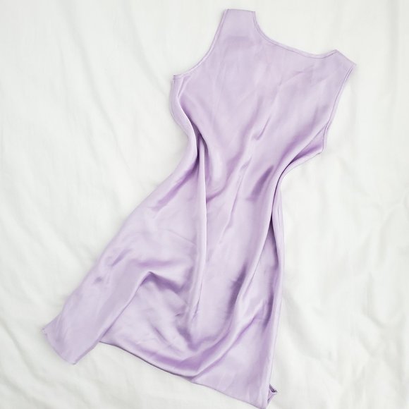 LAVENDER SLEEVELESS SLIP DRESS - Picture 7 of 7